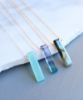 Picture of Vertical Bar Gemstone Necklace