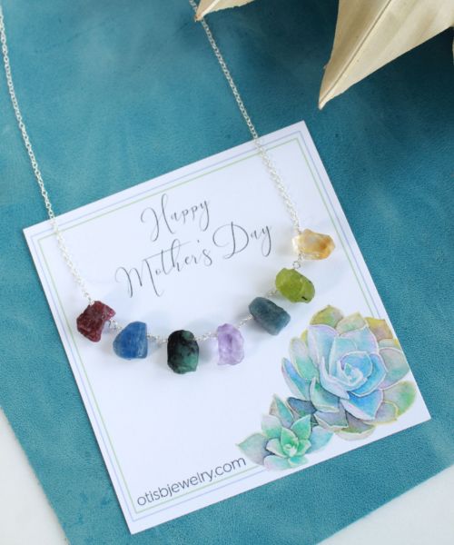wired gems on mothers day card
