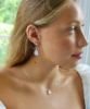 moonstone necklace and earrings